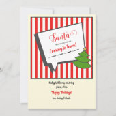 Christmas Pregnancy Announcement  案内状 (正面)