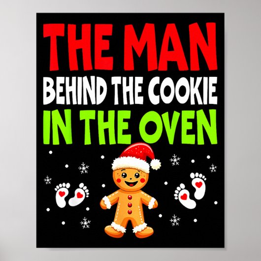 Christmas Pregnancy The Man Behind The Cookie In T ポスター (正面)