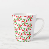 Christmas Print Coffee Mug  Candy Cane Cup カフェラテマグ (右)