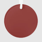 Christmas Puppy Ornament オーナメント (裏面)