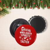 Christmas quote funny party spirits taster red 栓抜き