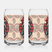 Christmas Raccoon Cocoa Cheer ガラス缶 (右)