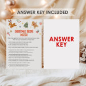 Christmas Recipe Match Game シーズンカード