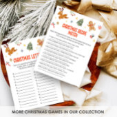 Christmas Recipe Match Game シーズンカード