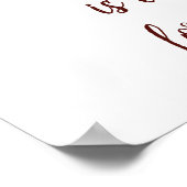 Christmas Red Cardinal Jesus Reason for Season ポスター (角)