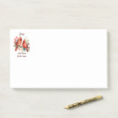 Christmas Red Cardinal Jesus Reason for Season ポストイット (デスク)