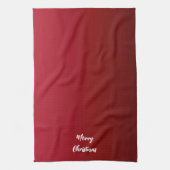 Christmas Red Kitchen Towels キッチンタオル (縦)