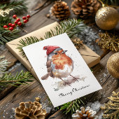 Christmas Red Robinのカスタマイズ シーズンカード