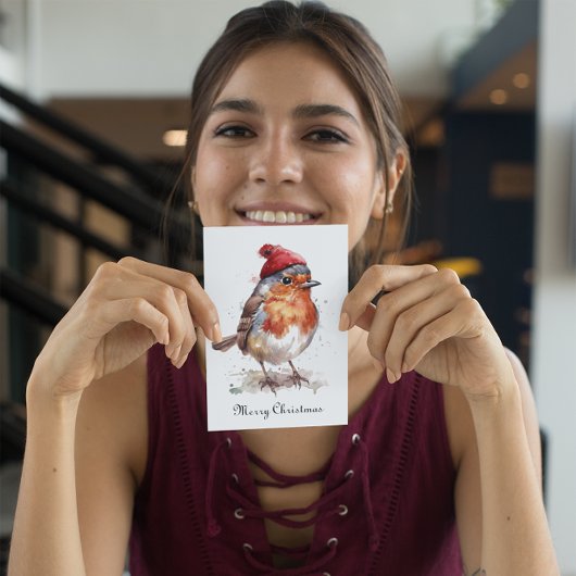 Christmas Red Robinのカスタマイズ シーズンカード