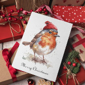 Christmas Red Robinのカスタマイズ シーズンカード