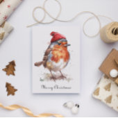 Christmas Red Robinのカスタマイズ シーズンカード