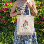 Christmas Red Robin、カスタマイズ可能 トートバッグ