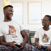 Christmas Red Robin、カスタマイズ可能 Tシャツ