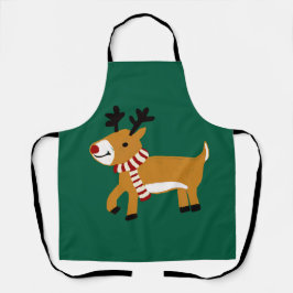 Christmas Reindeer エプロン
