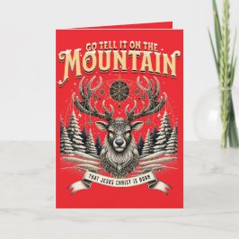 Christmas Reindeer カード