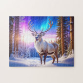Christmas Reindeer ジグソーパズル (横)