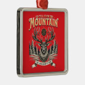 Christmas Reindeer メタルオーナメント (右)