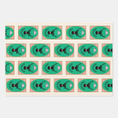 Christmas Reindeer  ラッピングペーパーシート (正面)