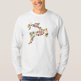 Christmas Reindeer Collage – Festive Holida Tシャツ