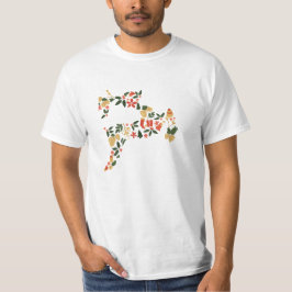 Christmas Reindeer Collage – Festive Holida Tシャツ
