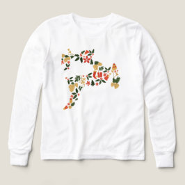 Christmas Reindeer Collage Hoodie – Festive Holida