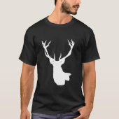 Christmas Reindeer Hunter Deer Meat Hunting Reinde Tシャツ (正面)