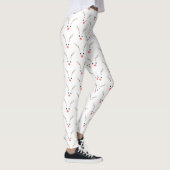 Christmas Reindeer minimal leggings レギンス (右)