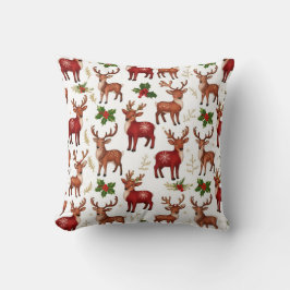 Christmas reindeer pillows クッション