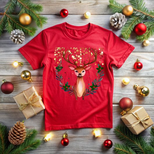 Christmas Reindeer Tシャツ