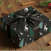 Christmas Reindeer Wrapping Paper ラッピングペーパー