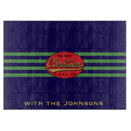 Christmas Retro カッティングボード