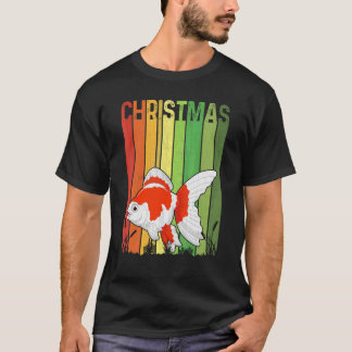 Christmas Retro Fish Cute Group Matching Xmas Holi Tシャツ