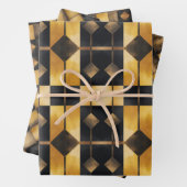 Christmas Retro Vinage Style ラッピングペーパーシート (インサイチュ)