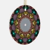 Christmas Riches Fractal セラミックオーナメント (右)