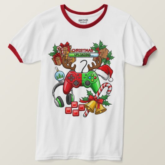 Christmas Ringer T-Shirt Tシャツ (デザイン正面)