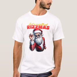 Christmas Rizz Meme Rizzmas Spirit T-Shirt Tシャツ