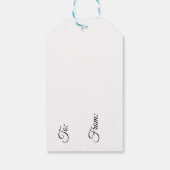 Christmas Robin ギフトタグ (裏面)