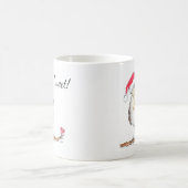 Christmas Robin コーヒーマグカップ (中央)