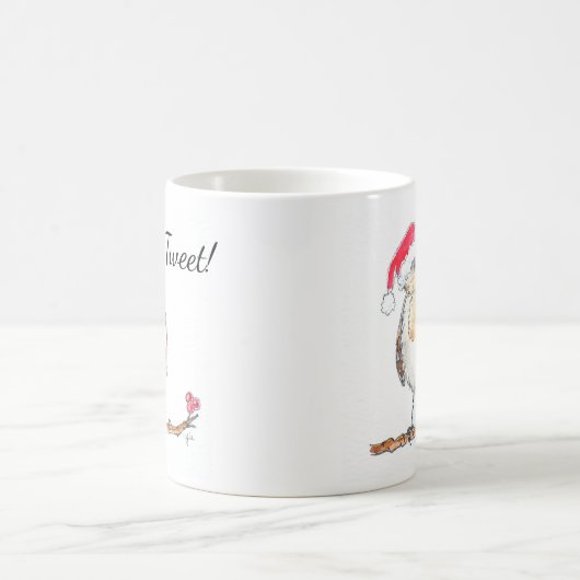 Christmas Robin コーヒーマグカップ (中央)