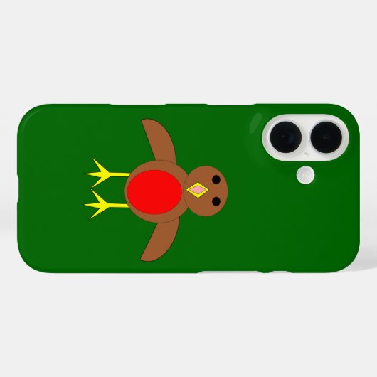 Christmas Robin iPhoneケース Case-Mate iPhoneケース (裏面 (横))