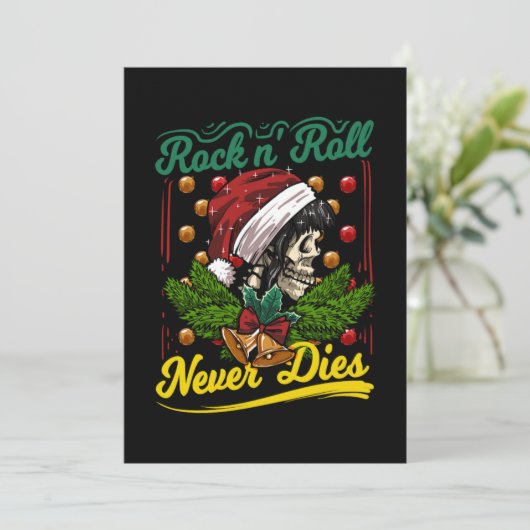 Christmas Rock n Roll Never Dies Rockabilly Girl S 招待状 (スタンド正面)
