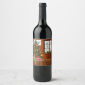 Christmas room ワインラベル (正面)
