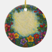 Christmas Rose Family Ornament セラミックオーナメント (裏面)