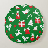 Christmas Round Pillow ラウンドクッション (正面)