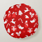 Christmas Round Pillow ラウンドクッション (裏面)