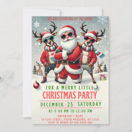 Christmas Rounding up the Gang Invitation 招待状
