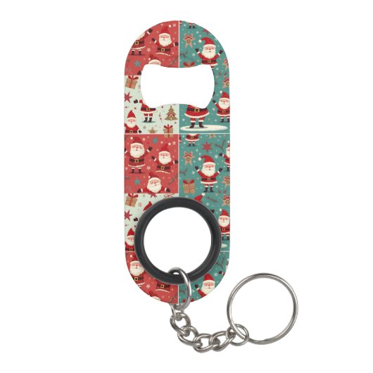 Christmas Santa キーホルダー栓抜き (裏面)