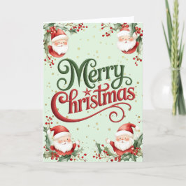 Christmas Santa シーズンカード