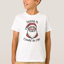 Christmas Santa Boy's T-Shirts Tシャツ