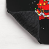 Christmas Santa Claus Baseball Tcher Boys Kids Tee マウスパッド (コーナー)